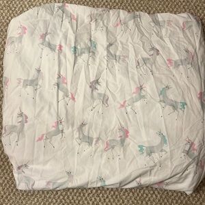 Pottery Barn Kids Unicorn Full fitted sheet